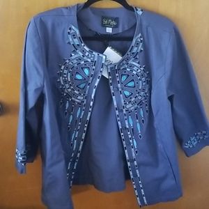 Bob Mackie Wearable Art Jacket